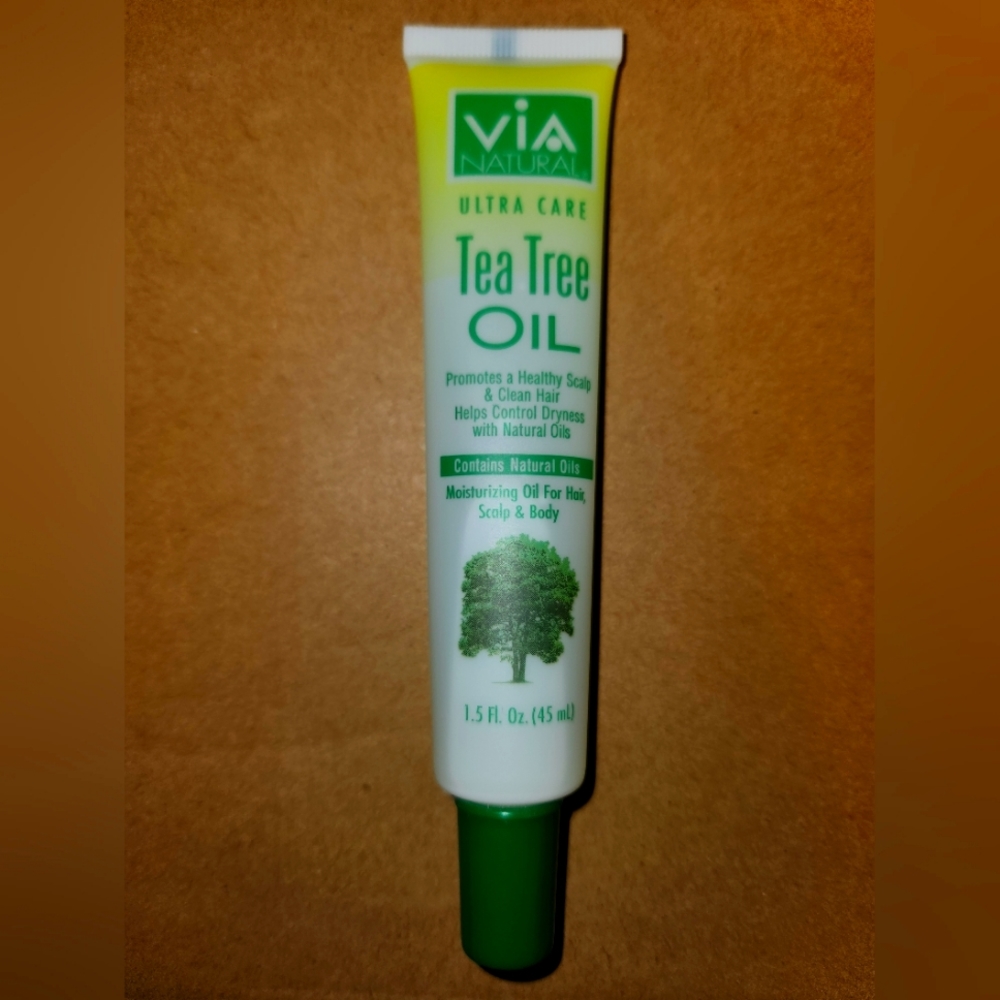 VIA Natural tea tree oil. New 1.5 fl oz